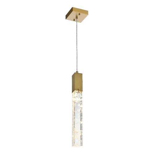 Elegant Lighting Aurora 5 Inch Pendant In Satin Gold - Picture 1 of 10
