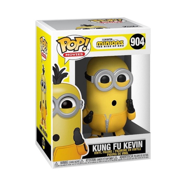 Funko Pop! Minions: The Rise Of Gru – Kung Fu Kevin #904 | Vinyl Figur-image