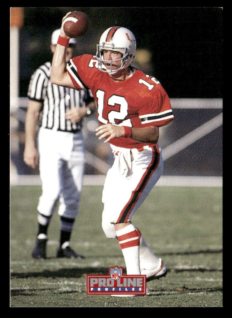 Jim Kelly 1992 Pro Line Profiles Card #426 Miami Hurricanes