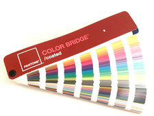 Pantone Color Bridge Coated Fan Guide Swatch Book