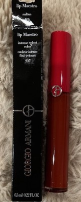 Giorgio Armani Lip Maestro Liquid Lipstick - 405 Sultan ~ 6.5ml