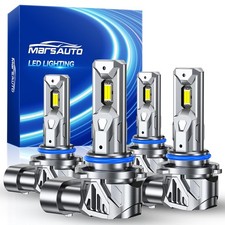 9005 9006 LED Light Bulbs Combo, 80,000LM, HB3 HB4 Fog Light Replacement, 4 Pack
