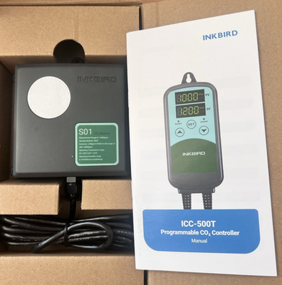 ICC-500T  Co 2 Controller Outlet Climate Scheduler BY  INKBIRD