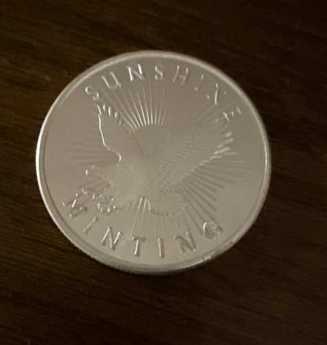Sunshine Mint (Mint Mark SI) 1 oz Silver Round -