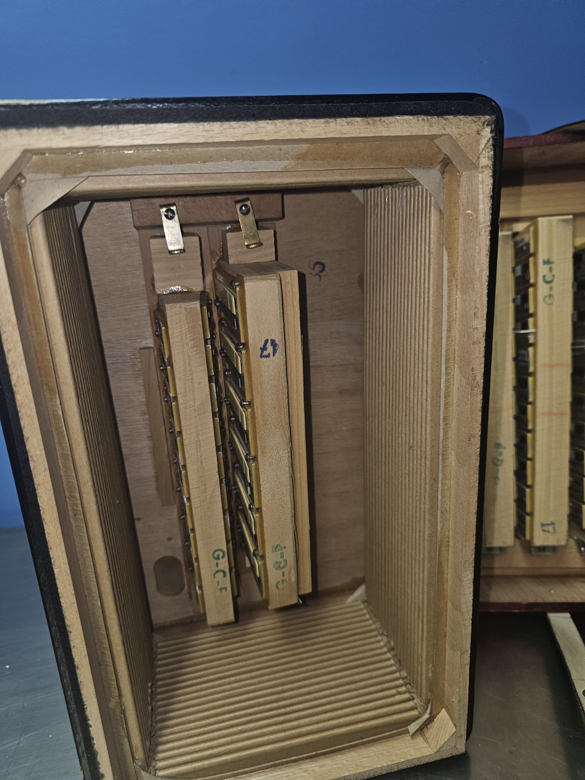 Used hohner Corona G/C/F ll diatonic made germany no case