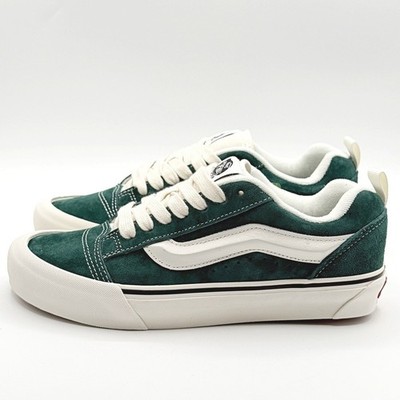 Vans Knu Skool / Size 7.5 Mens, 9.0 Womens / Green Suede, NEW
