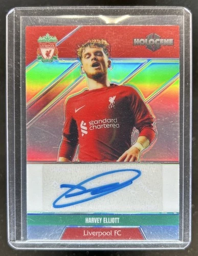 2022-23 Daka Holocene Liverpool Harvey Elliott Auto Autograph #59/99