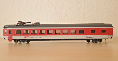 Märklin 4125, D-Zug-Speisewagen der SBB/CFF/FFS, H0, OVP