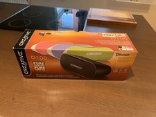 Creative D100 Mobiler Bluetooth-Lautsprecher schwarz
