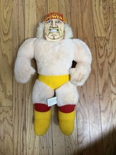Vtg 1991 Ace Titan 18 Wwf Hulk Hogan Wrestling Plush Doll Mini Pillow Pal Promo Vtg 1991 Ace Titan 18 Wwf Hulk Hogan Wrestling Plush Doll Mini Pillow Pal Promo