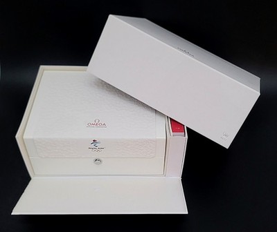 ORIGINAL OMEGA BEIJING 2022 OLYMPIC WATCH BOX BRAND NEW