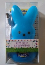 5.5" Peeps blue Light Up Bluetooth Speaker USB Rechargeable Night Light