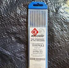 CK Worldwide EWLA 2.0% Lanthanated Tungsten 3/32 in T3327GL2 10pc