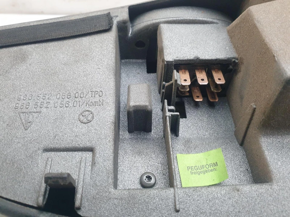 PORSCHE BOXSTER Speedometer Speedo Clock 2.7 986 Instrument Cluster Manual - Image 2 of 4