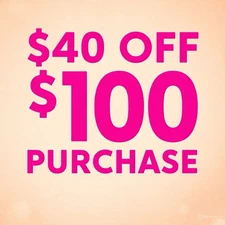 $40 Off $100 Off Coupon