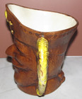 Pirate Head Ceramic Beer Mug Rum Tankard - Skull & Crossbones - Pottery Pitcher — photo 2