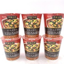 Myojo Chinesische Samadhi Akasaka Dicke Sojasauce Nudeln 63gx6Tassen 中華三昧五目濃醬油拉麵
