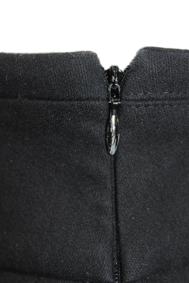 Pantalones ajustados IRO para mujer de algodón con detalle de cintura anudada negros talla 38 EUR Foto 4 de 4