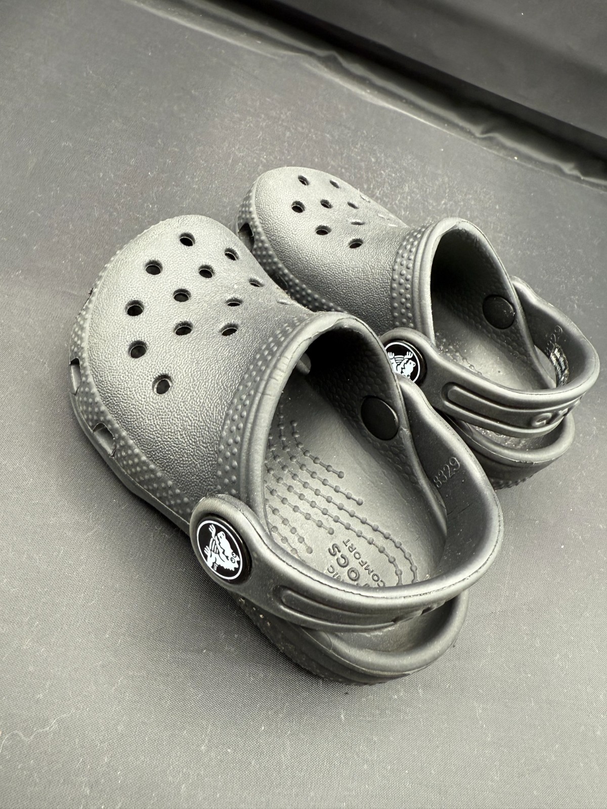 Crocs Classic Clogs Children Toddler Size C5 Black Lightweight Casual