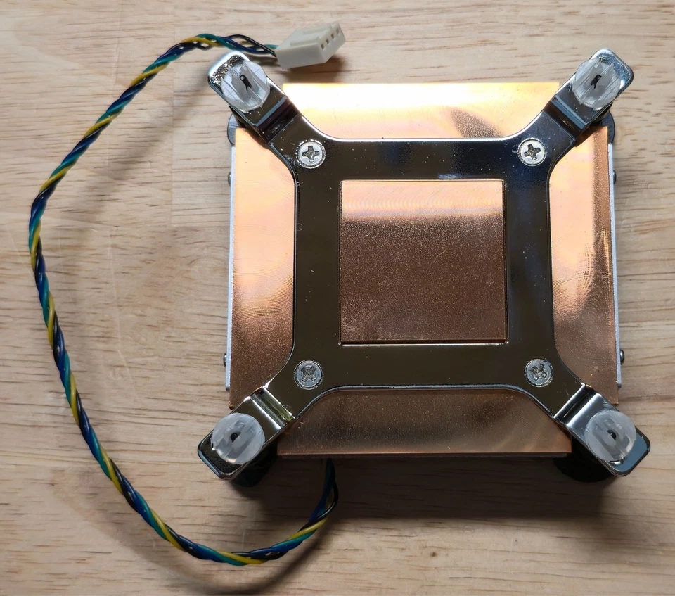 Dynatron 1U CPU Cooler Heatsink Fan DB127515BM-A LGA 1150 1151 1155 1156 4PIN - Image 3 of 4