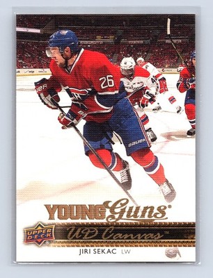 2014-15 Upper Deck UD Canvas Young Guns Jiri Sekac #C106 (RC) Rookie