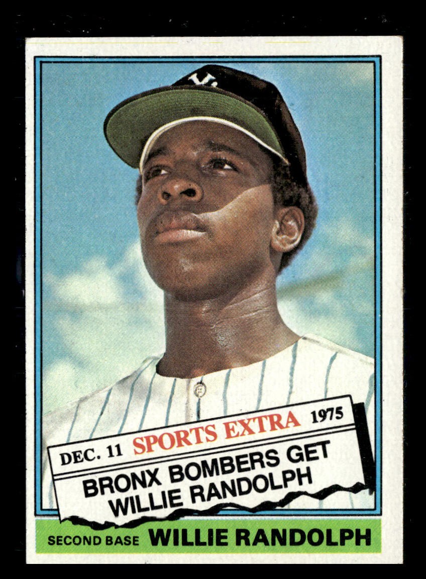 1976 Topps #592T Willie Randolph Traded