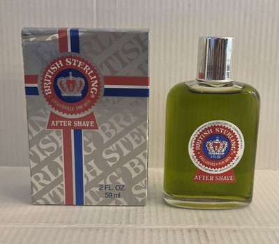 Britsh Sterling by Dana After Shave 2 FL OZ / 59 ML New In Box Vintage