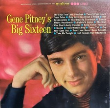 Gene Pitney - Gene Pitney's Big Sixteen (LP) (Good Plus (G+)) - 4076331712
