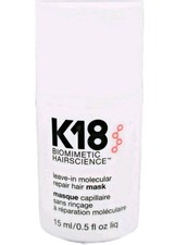 K18 Leave-In Repair Hair Mask Treatment Repair Dry/Damaged Hair 15 ml - 0.5 OZ