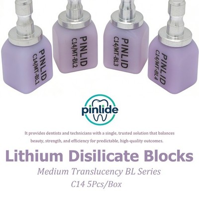 US Dental MT Emax CAD/CAM LS2 Lithium Disilicate Ceramic Milling Blocks CEREC