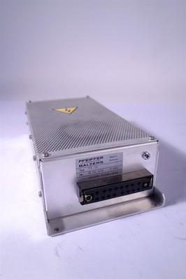 Pfeiffer Balzers TCP-120 Turbo Pump Power Supply / Controller 