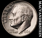 1964-D Silver Roosevelt Dime - Choice Gem Brilliant Unc  Lustrous  #K1352
