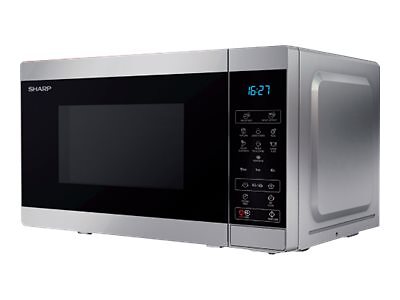 Sharp YC-MS02ES Mikrowelle nero Silber bianco 800 W Microonda YC-MS02ES