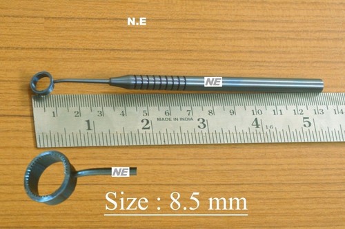 Hojas de trefina Lasik de titanio oftálmico 8 mm 8,5 mm 9 mm y 9,5 mm pinzas para ojos - Imagen 2 de 19