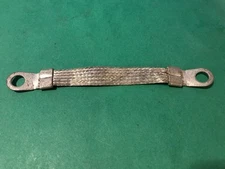 ENGINE EARTH STRAP  - hole dist 5-5/8 INCH  - 5/8" INCH wide - 3/8" HOLES (B02)