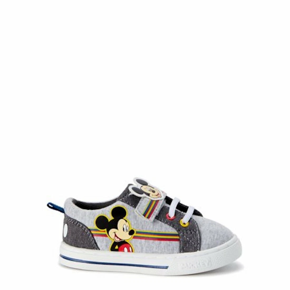 Mickey Mouse Boy&#039;s Toddler Boys Shoes Gray NWT 7 8 9 10 11 Disney Sneakers |