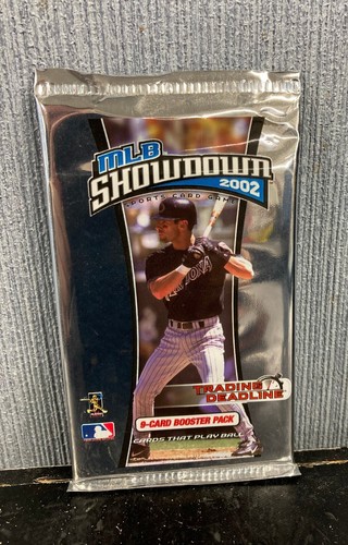 MLB Showdown 2002 Trading Deadline 9-Card Booster Pack - Picture 1 of 2