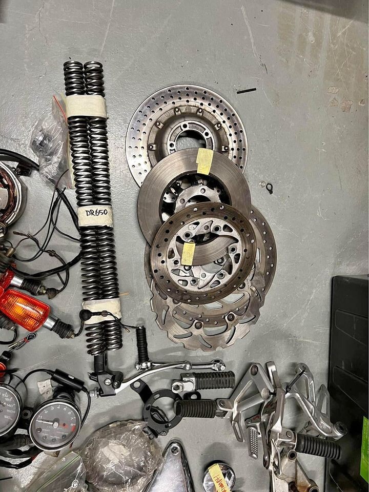 Bulk Lot motorcycle parts Harley Davidson, Suzuki, Triumph, Yamaha