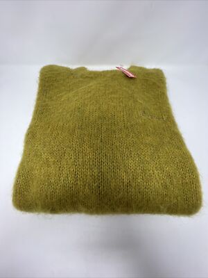 Supreme Brushed Mohair Sweater FW22 Acid Size L Authentic