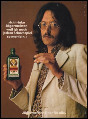 Jägermeister #1167 - Reklame Werbeanzeige Original-Werbung 1977