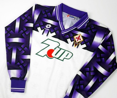 fiorentina 1992 away shirt