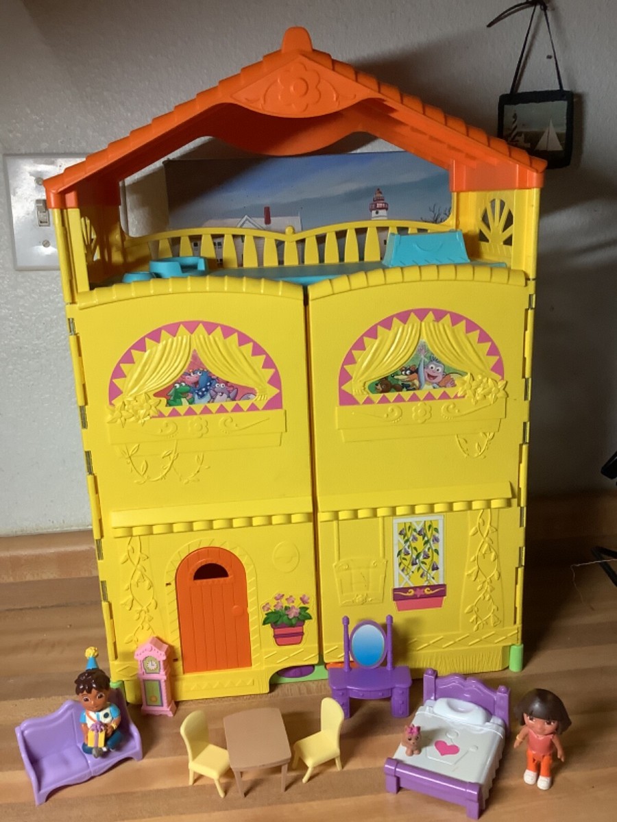VINTAGE 2009 Dora The Explorer Window Surprise Dollhouse | eBay