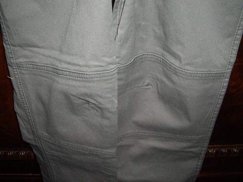 T18 NWOT Boys Size S 6/7 Cat & Jack Cotton Chino Gray Pants - Picture 3 of 5