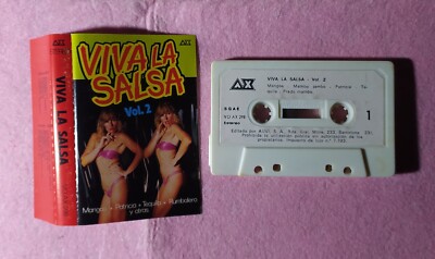 Cassette VIVA LA SALSA - Mangos / Tequila - AX VO AX  298 - SEXY COVER (EX-/EX)