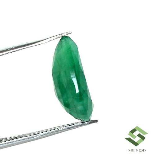 13x8.50 mm Certified Natural Emerald Pear Cut 3.54 CTS Untreated Loose Gemstone - Picture 5 of 7