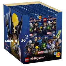 LEGO Marvel Series 2 Case of 36 Collectible Minifigures 71039 IN STOCK