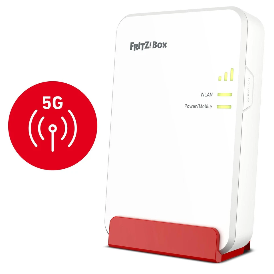 AVM FRITZ!Box 6860 5G Router WLAN WiFi 6 Mesh IP54 wettergeschützt DECT - Bild 4 von 4