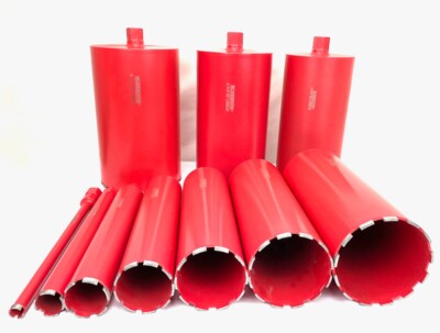 Diamond Set 1'' - 10'' Diamond WET Coring Bit For Concrete Core Drill BLUEROCK  