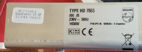 senseo hd 7865 b, 4222 248 57933, carte electronique de gestion - Photo 2/2