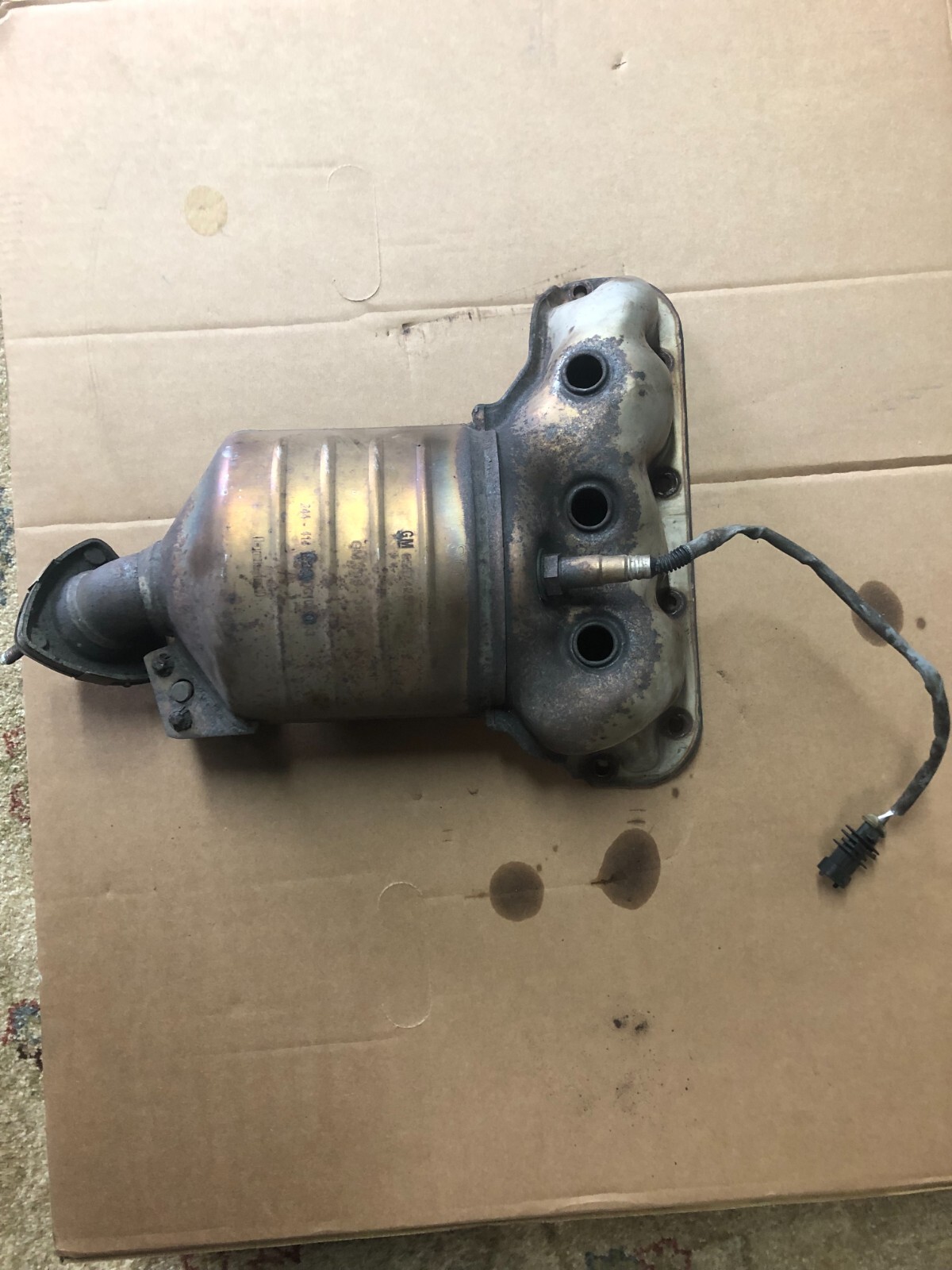 VAUXHALL CORSA D CATALYTIC CONVERTER CAT 2012 1.4L PETROL A14XER eBay